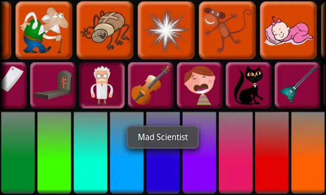 Kids Halloween Piano Free android App screenshot 0